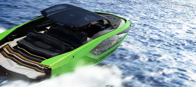Lamborghini's Top-notch $3.4 Million Speed Yacht