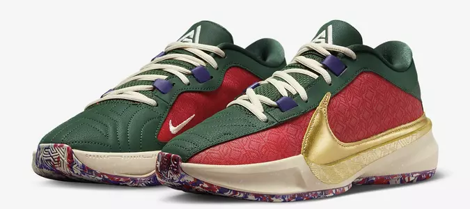 The Many Shades of Giannis' Nike Zoom Freak 5