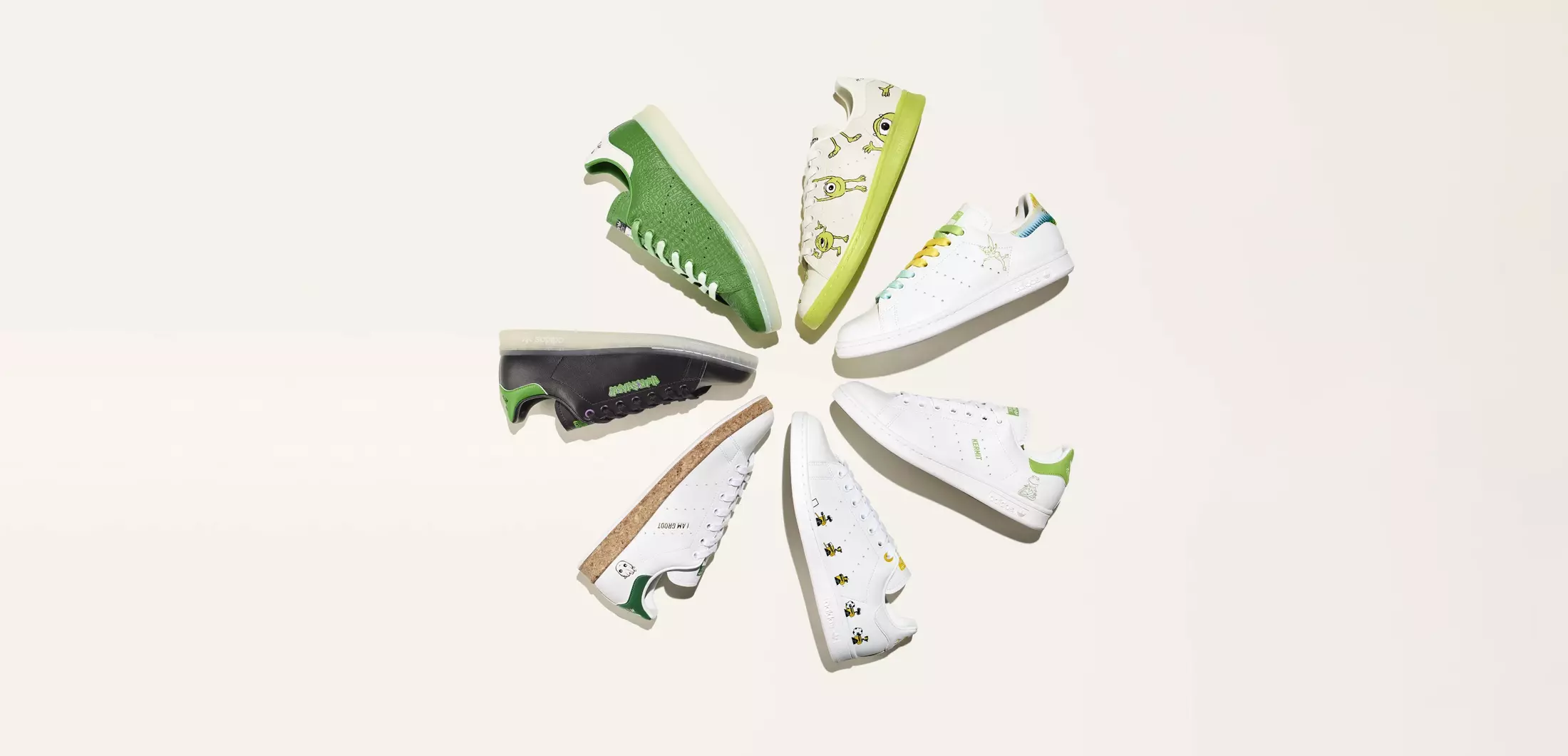 The Sustainably-built adidas Stan Smith x Disney Collection