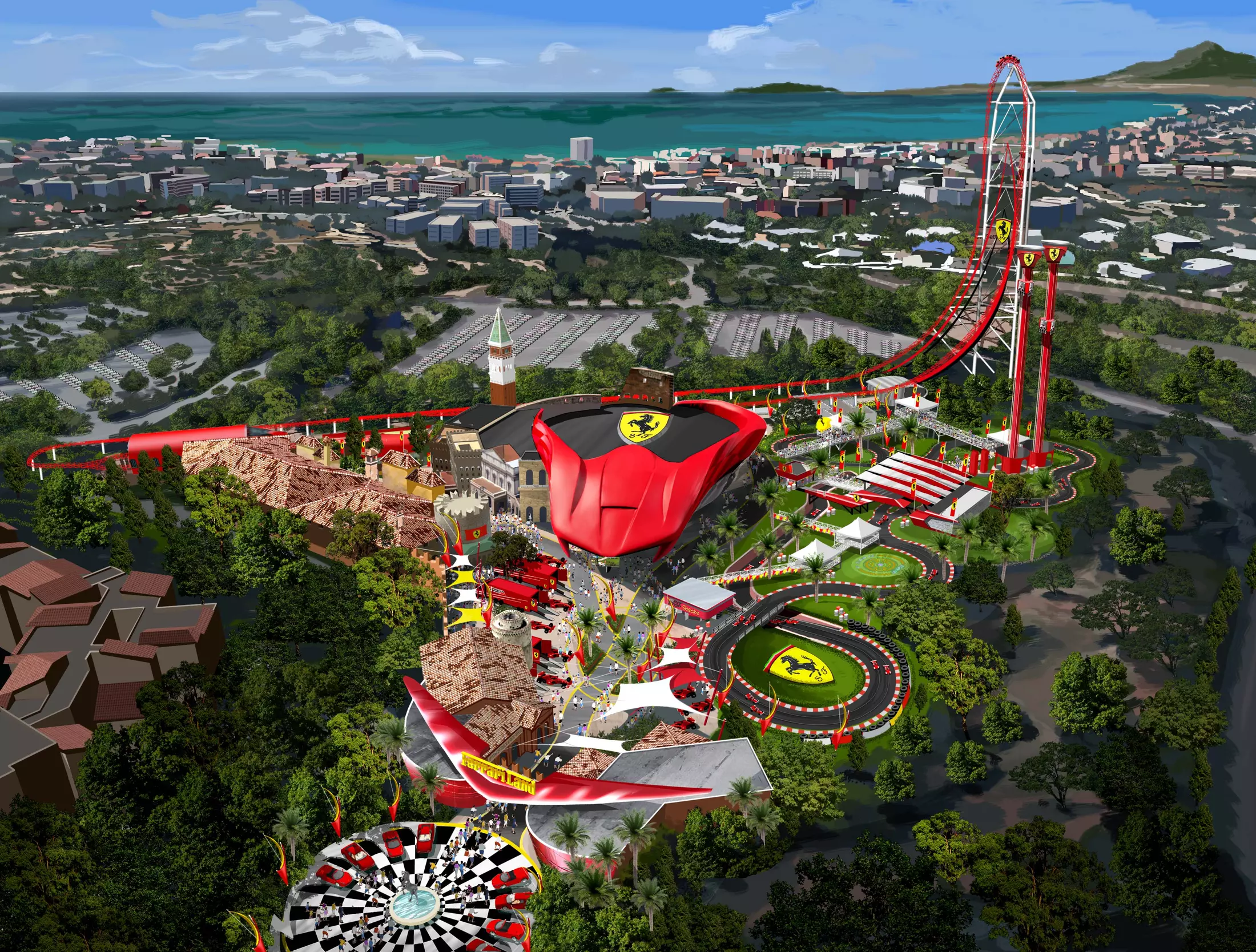 Yes, There's a Ferrari Land for Real
