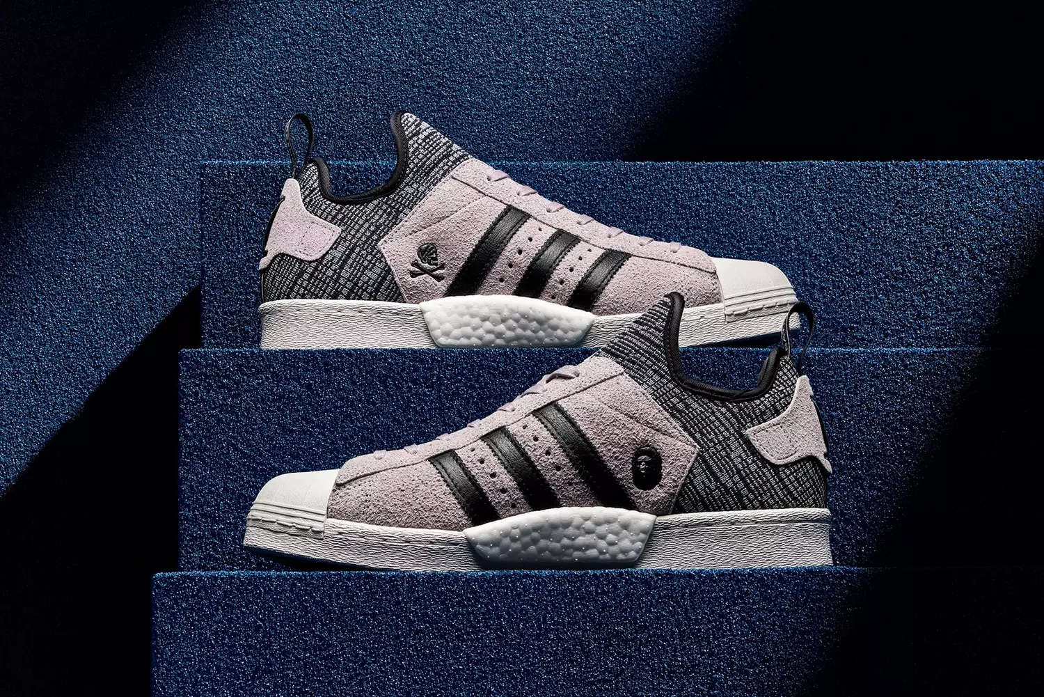 BAPE x NEIGHBORHOOD x adidas Originals Superstar Boos